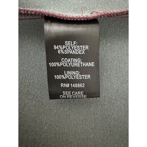 Sexy Torrid Red Peplum Faux Leather Sleeveless Top Size 2X 18 20 Plus Tank Shirt - Picture 8 of 9